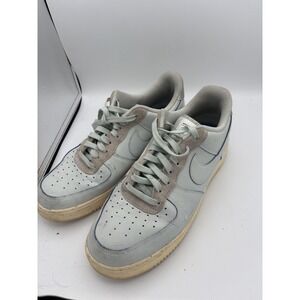 Nike Air Force 1 Low Shoes Mens Size 12 Gray Leather Yes Maam No Sir Sneakers